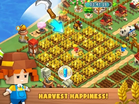 Изображение игры: Fantasy Town: Farm & Friends