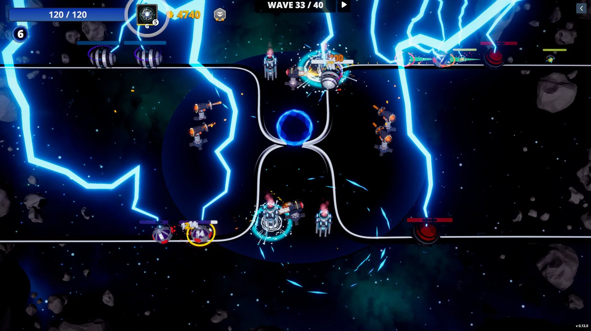 Изображение игры: PolyCore Defense