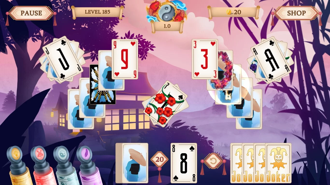 Изображение игры: Samurai Solitaire. Return of the Ronin