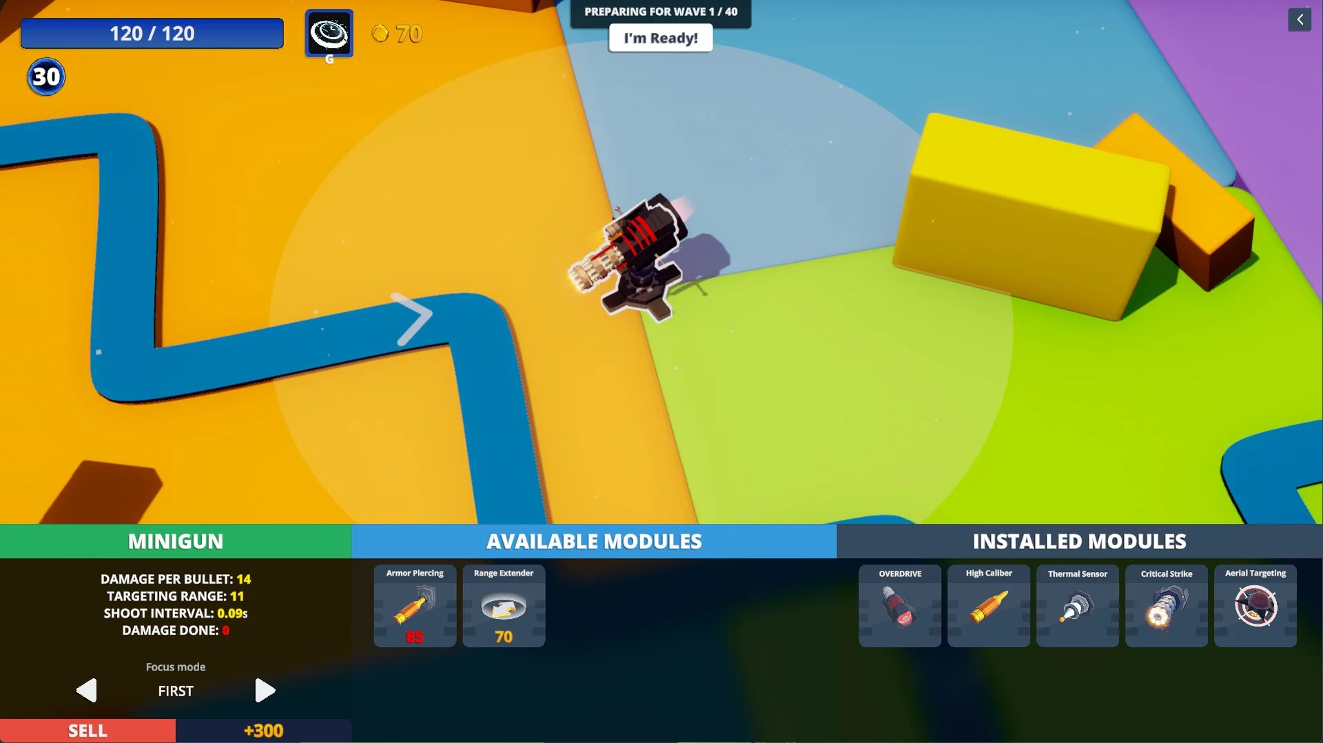 Изображение игры: PolyCore Defense