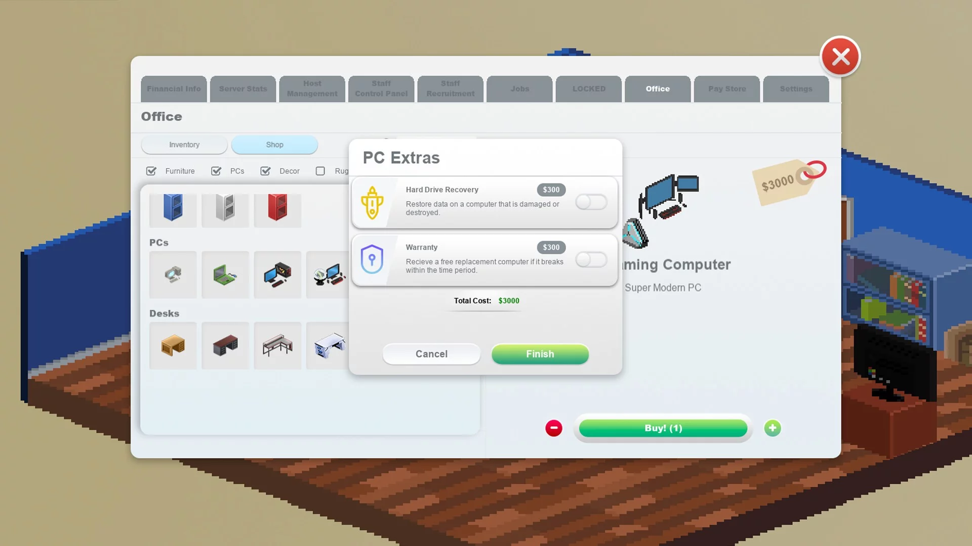Изображение игры: Server Owner Tycoon