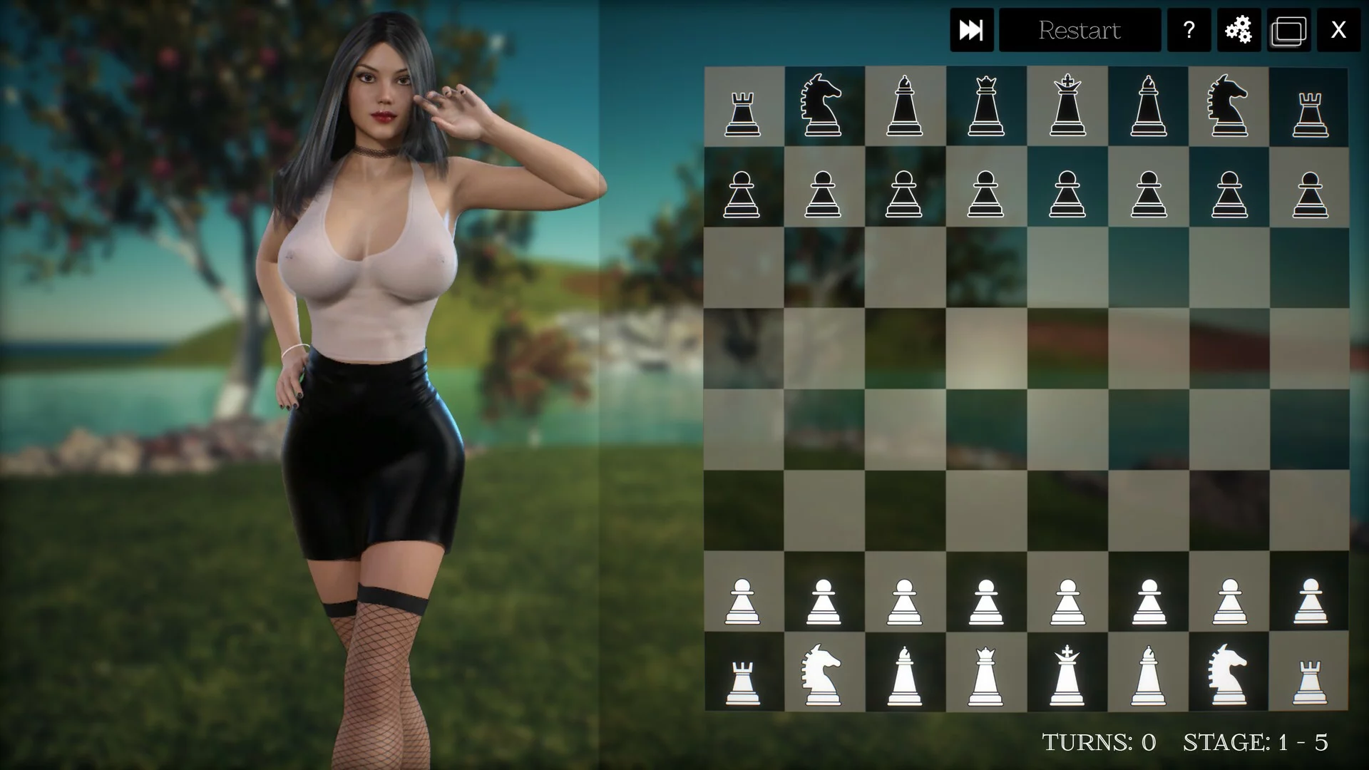 Изображение игры: 3D Hentai Chess