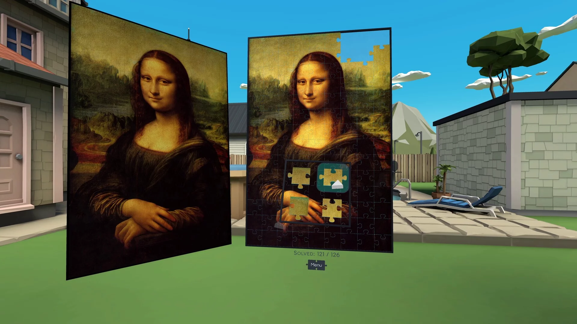 Изображение игры: Puzzle Me - The VR Jigsaw Game