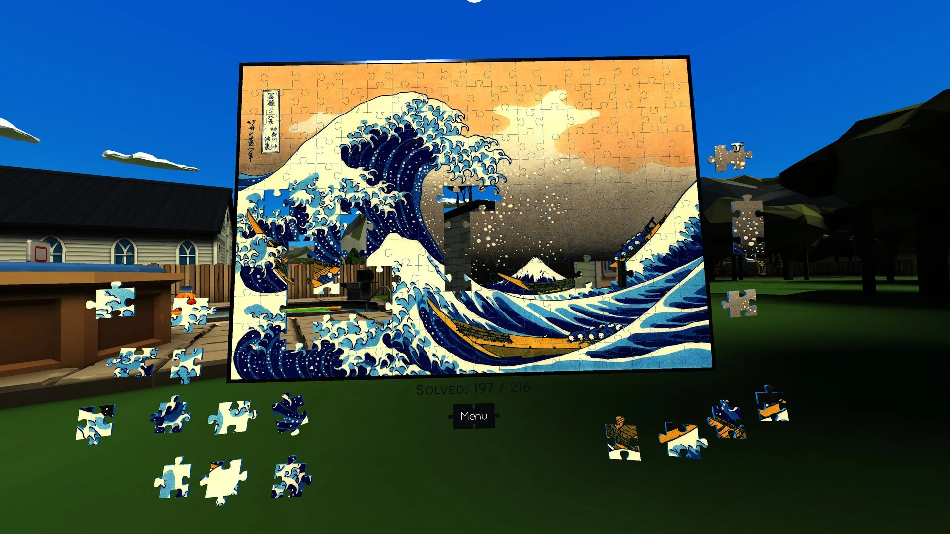 Изображение игры: Puzzle Me - The VR Jigsaw Game