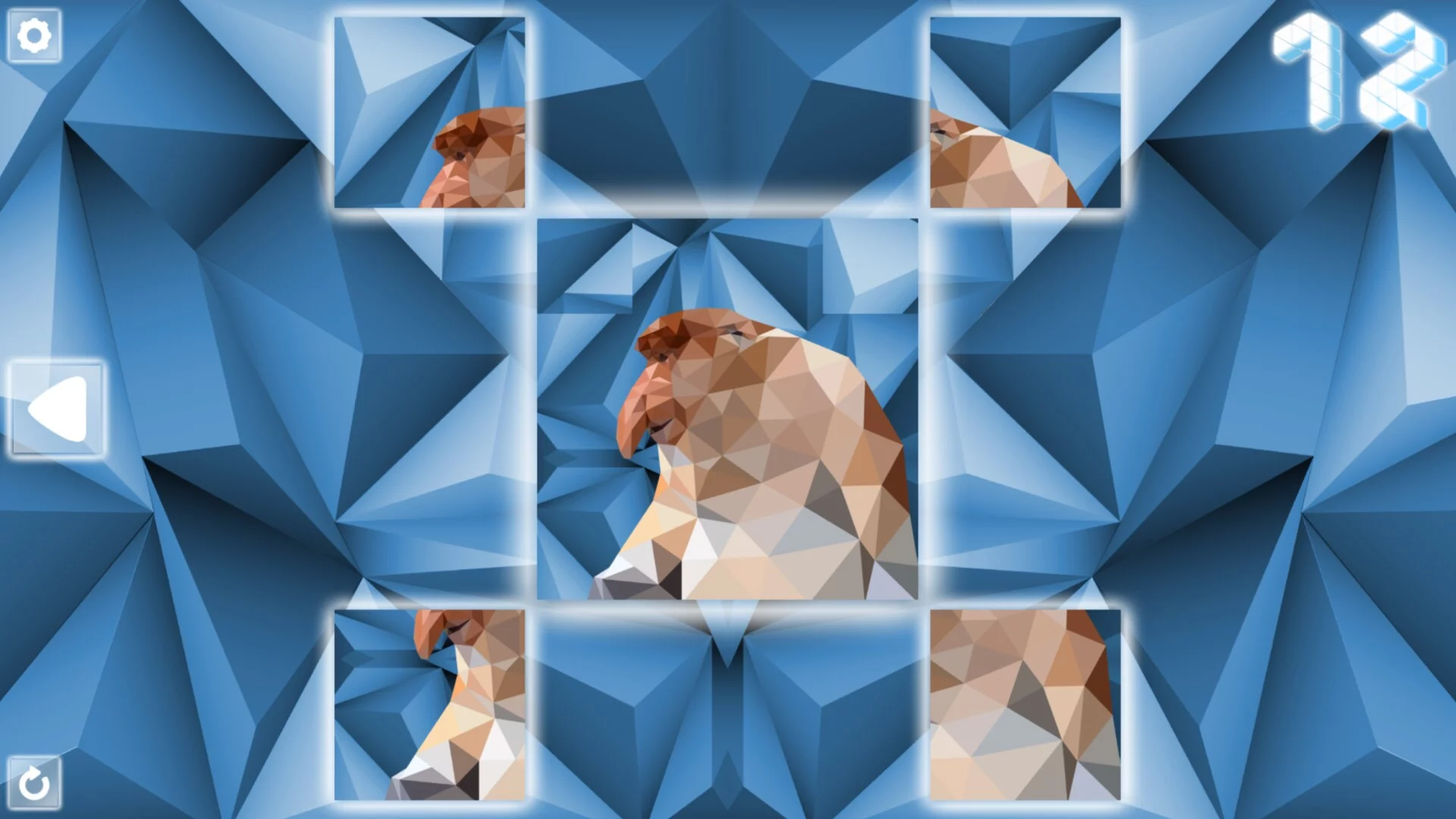 Изображение игры: Poly Puzzle: Primates