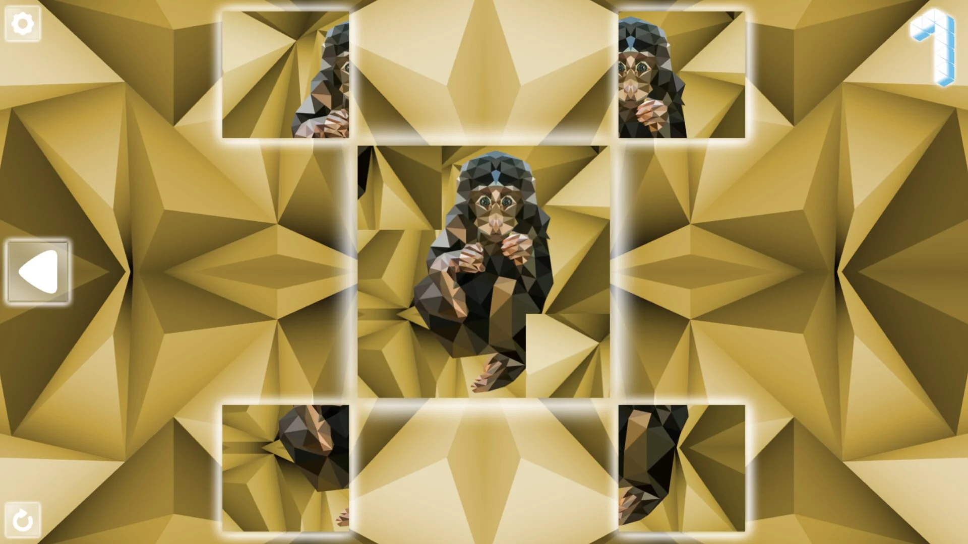 Изображение игры: Poly Puzzle: Primates