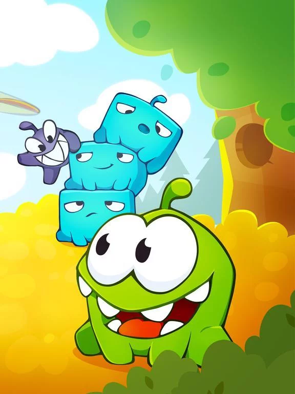 Изображение игры: Cut the Rope 2: Om Nom's Quest