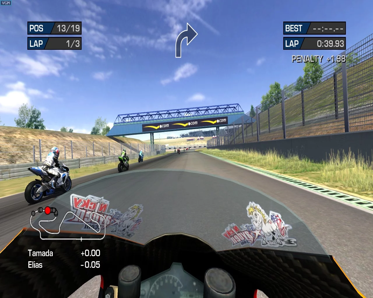 Изображение игры: MotoGP 06
