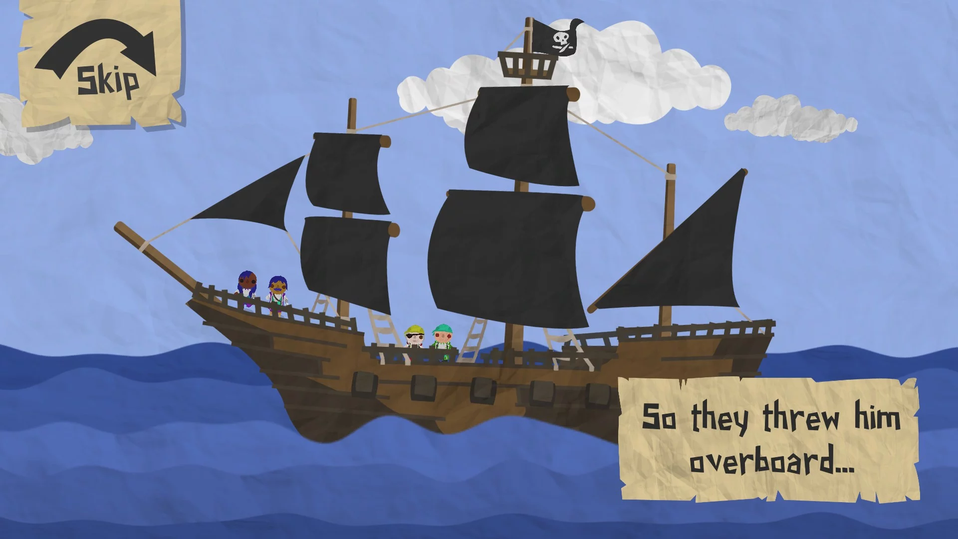 Изображение игры: Paper Pirates