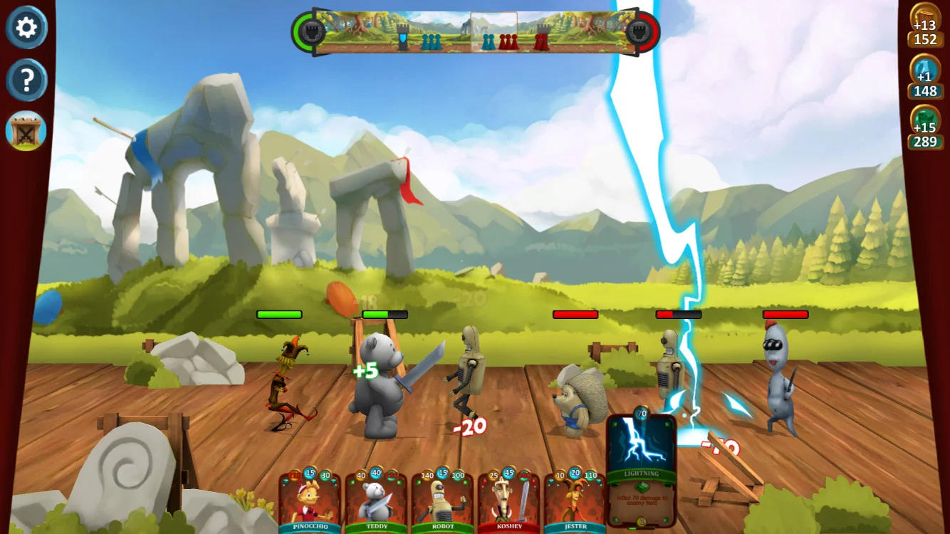 Изображение игры: Heroes of Scene
