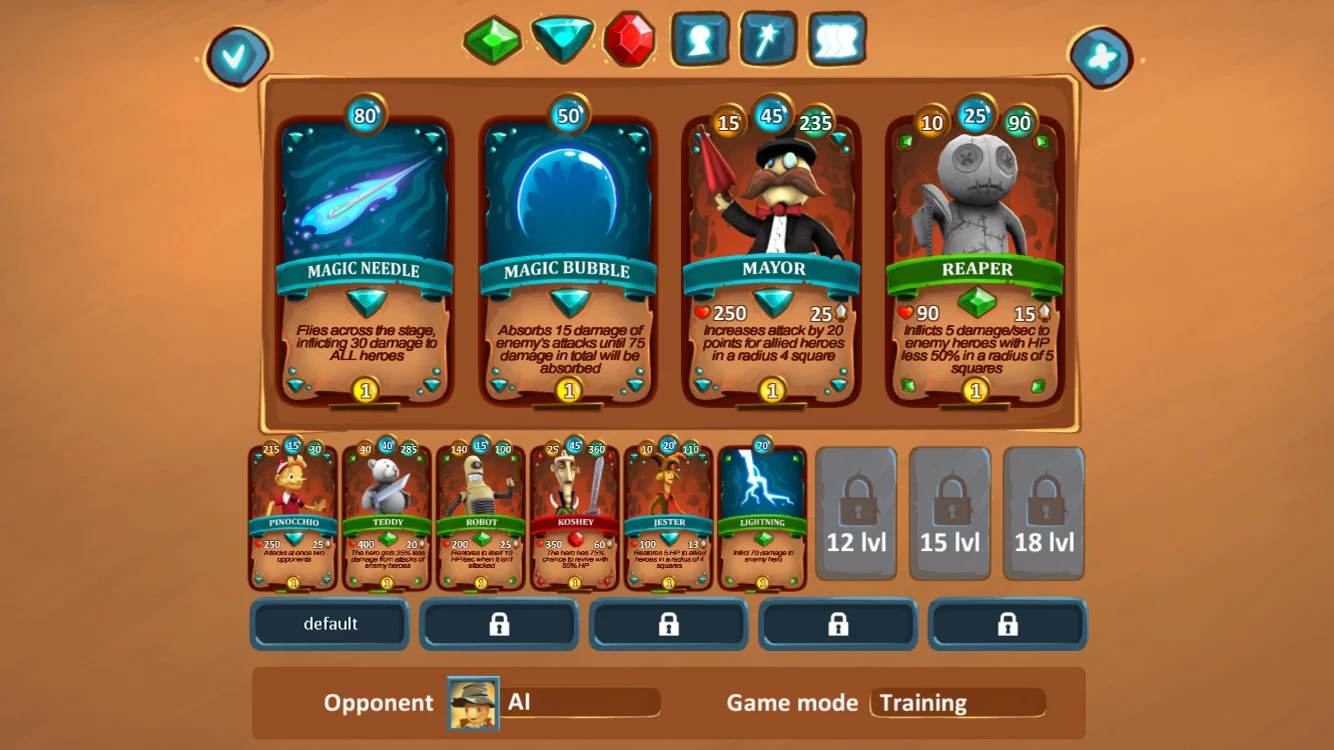Изображение игры: Heroes of Scene