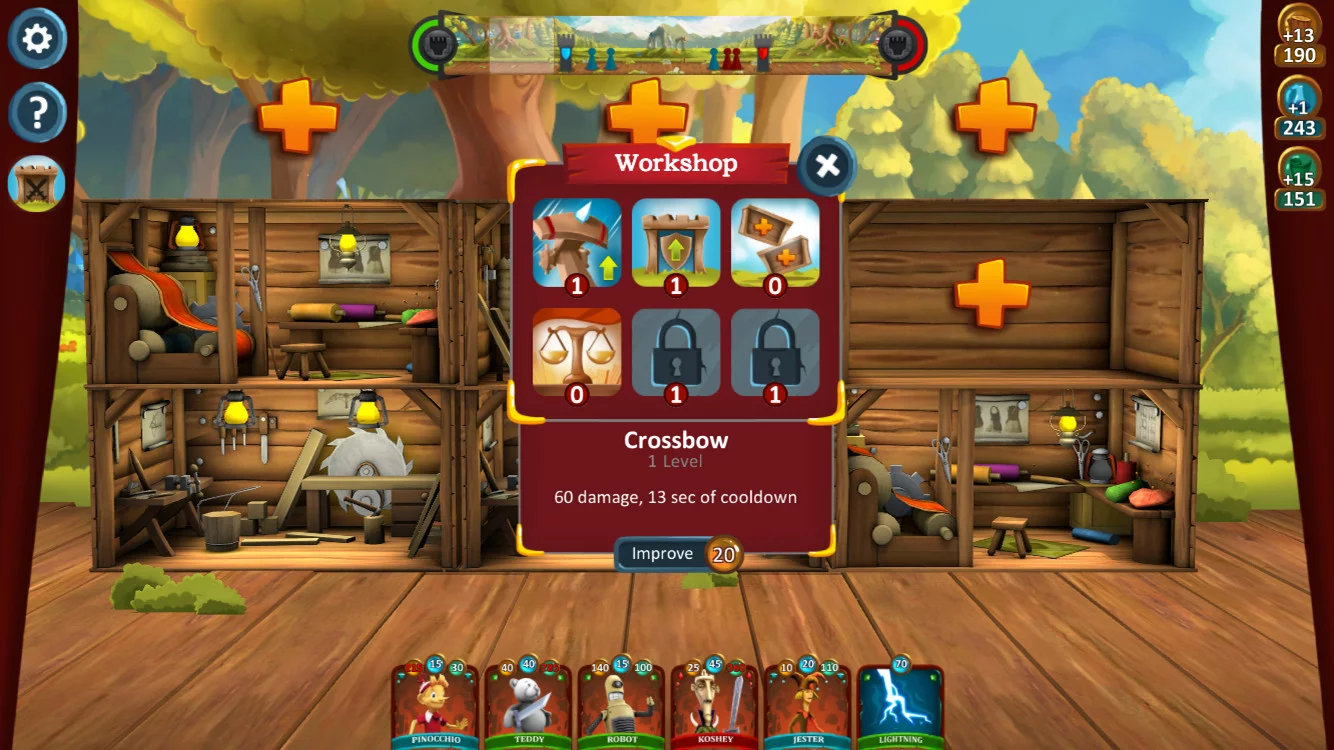 Изображение игры: Heroes of Scene