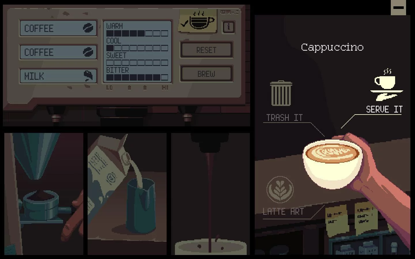 Изображение игры: Coffee Talk Demo