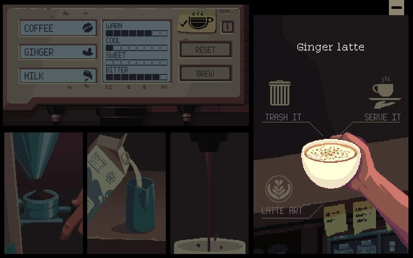 Изображение игры: Coffee Talk Demo