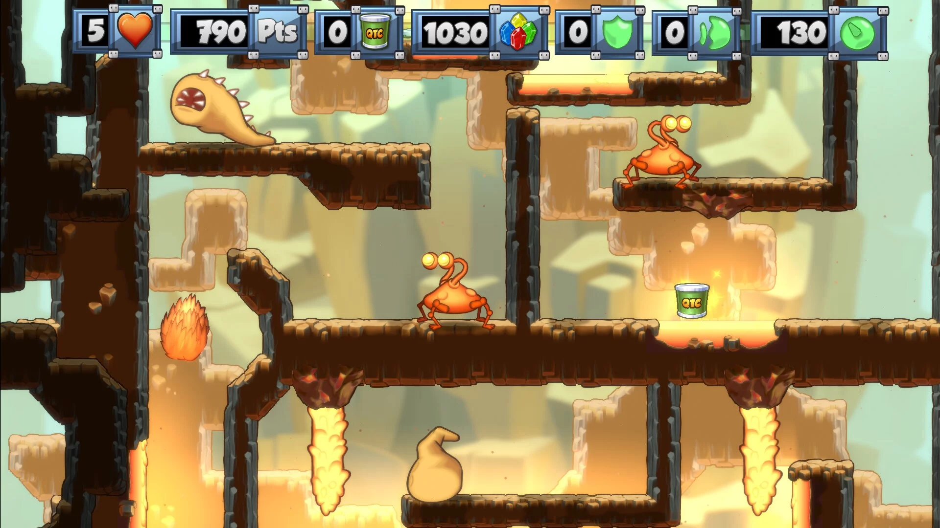 Изображение игры: Tribble Troubles