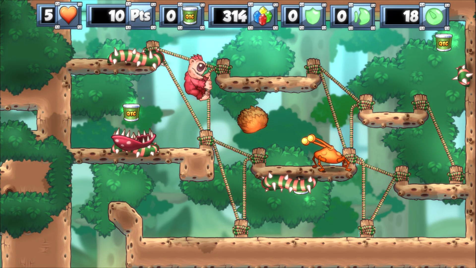 Изображение игры: Tribble Troubles