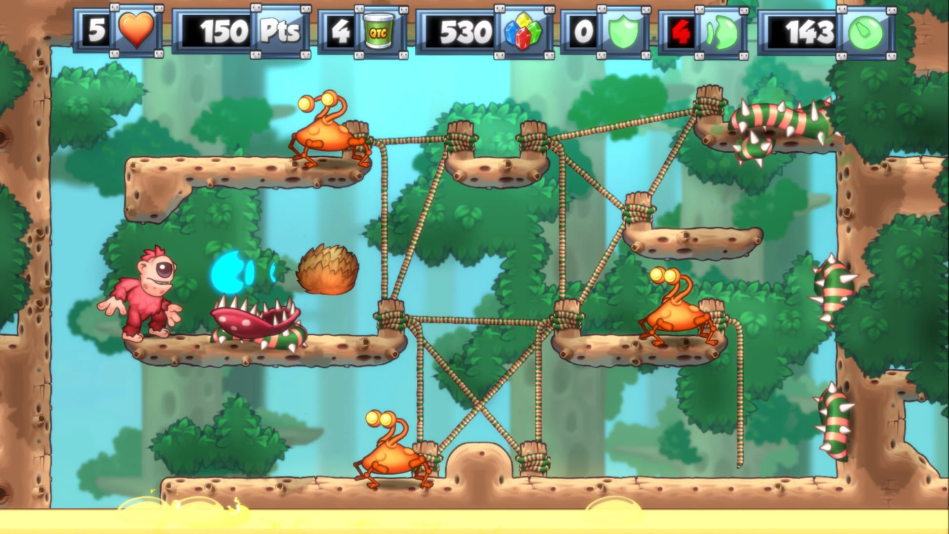 Изображение игры: Tribble Troubles