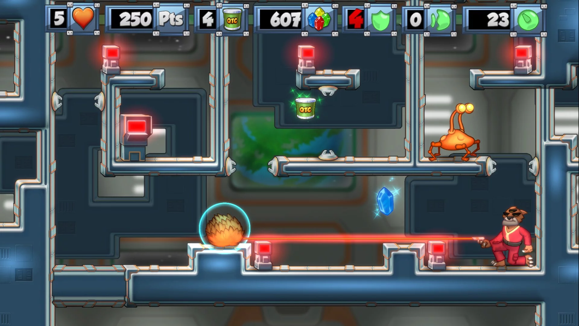 Изображение игры: Tribble Troubles