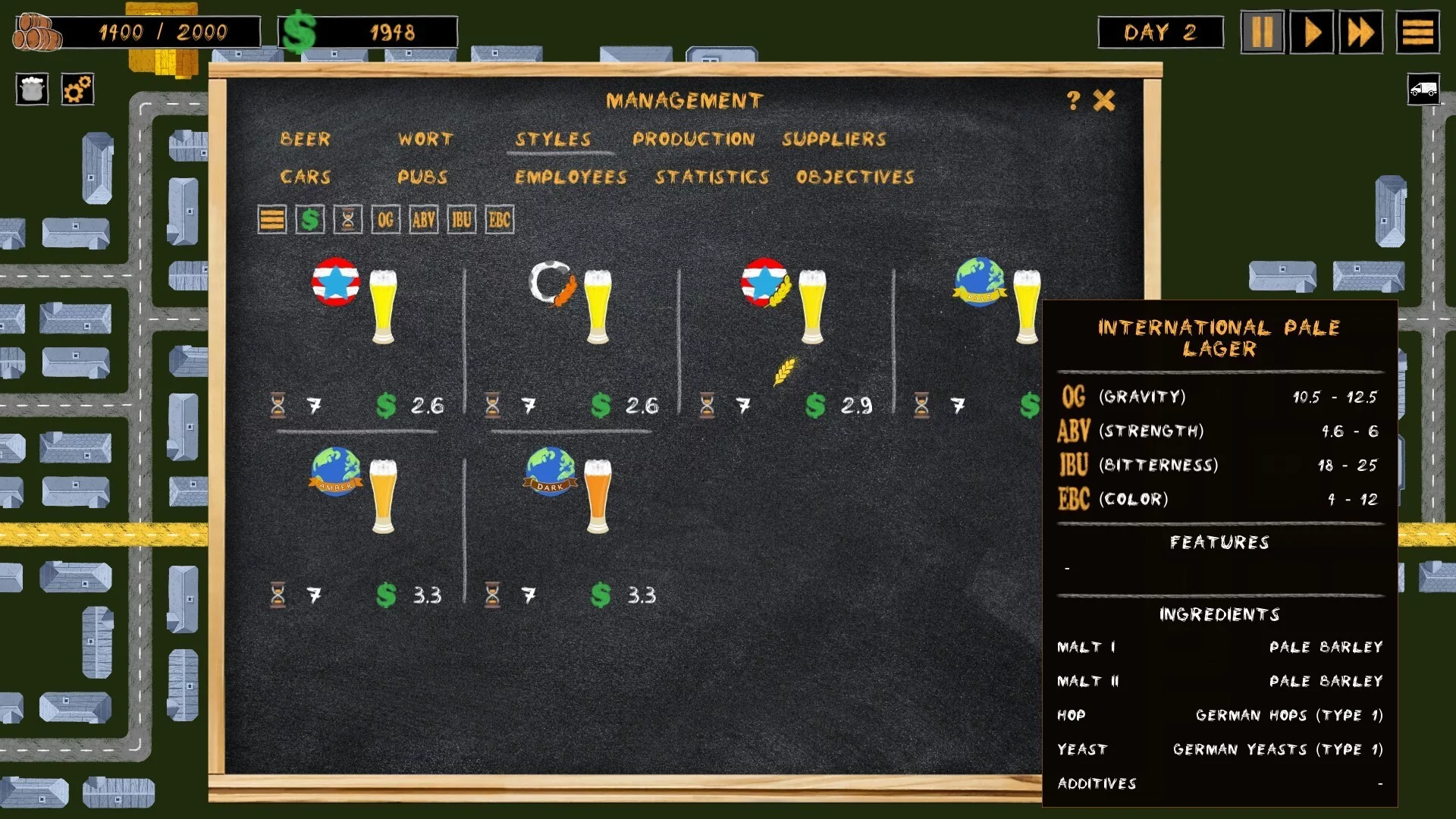 Изображение игры: Microbrewery Tycoon