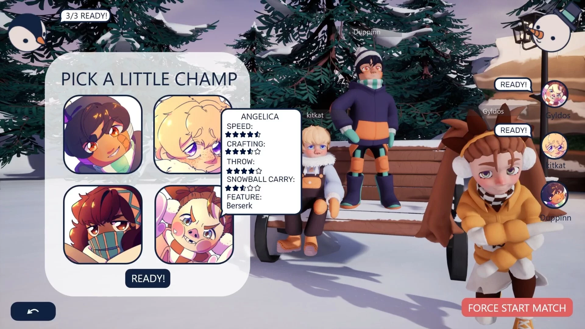 Изображение игры: SnowBrawl