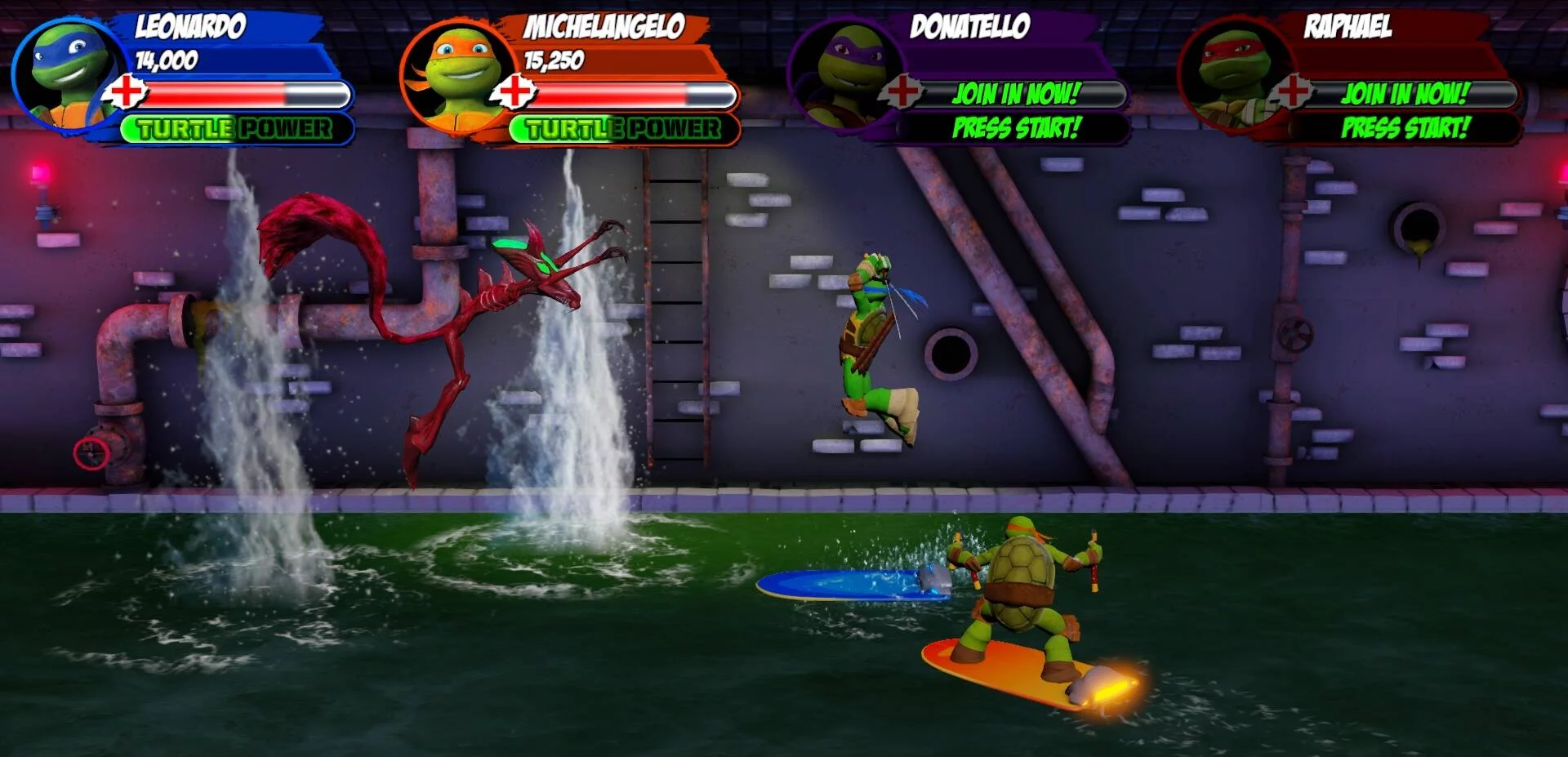 Изображение игры: Teenage Mutant Ninja Turtles (2017)