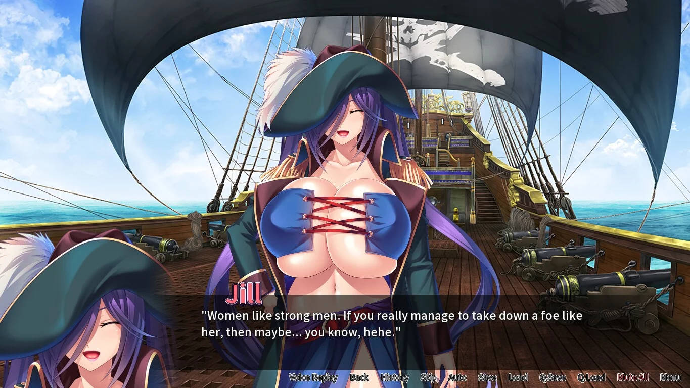 Изображение игры: Pirate Booty and the Bukkake Buccaneer