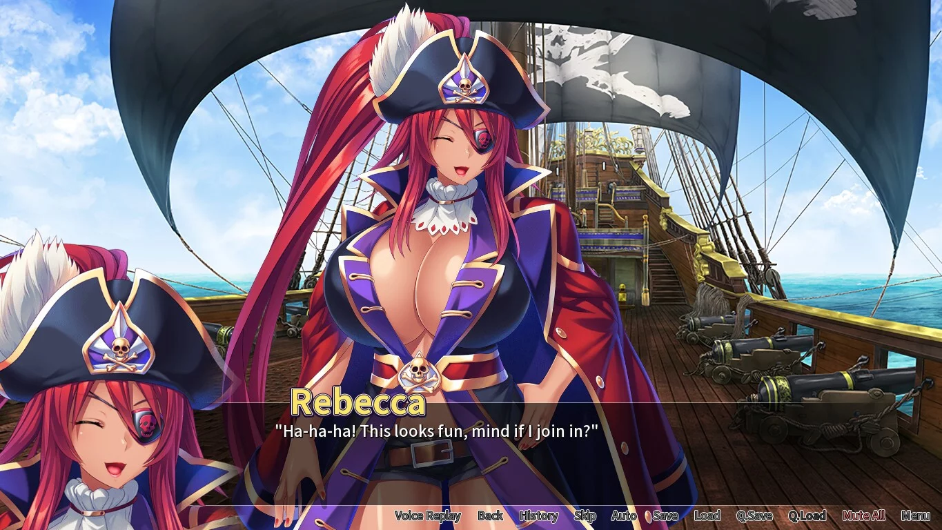 Изображение игры: Pirate Booty and the Bukkake Buccaneer