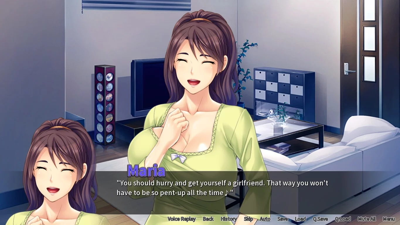 Изображение игры: Netorious Neighbor Cumming for their Wives!