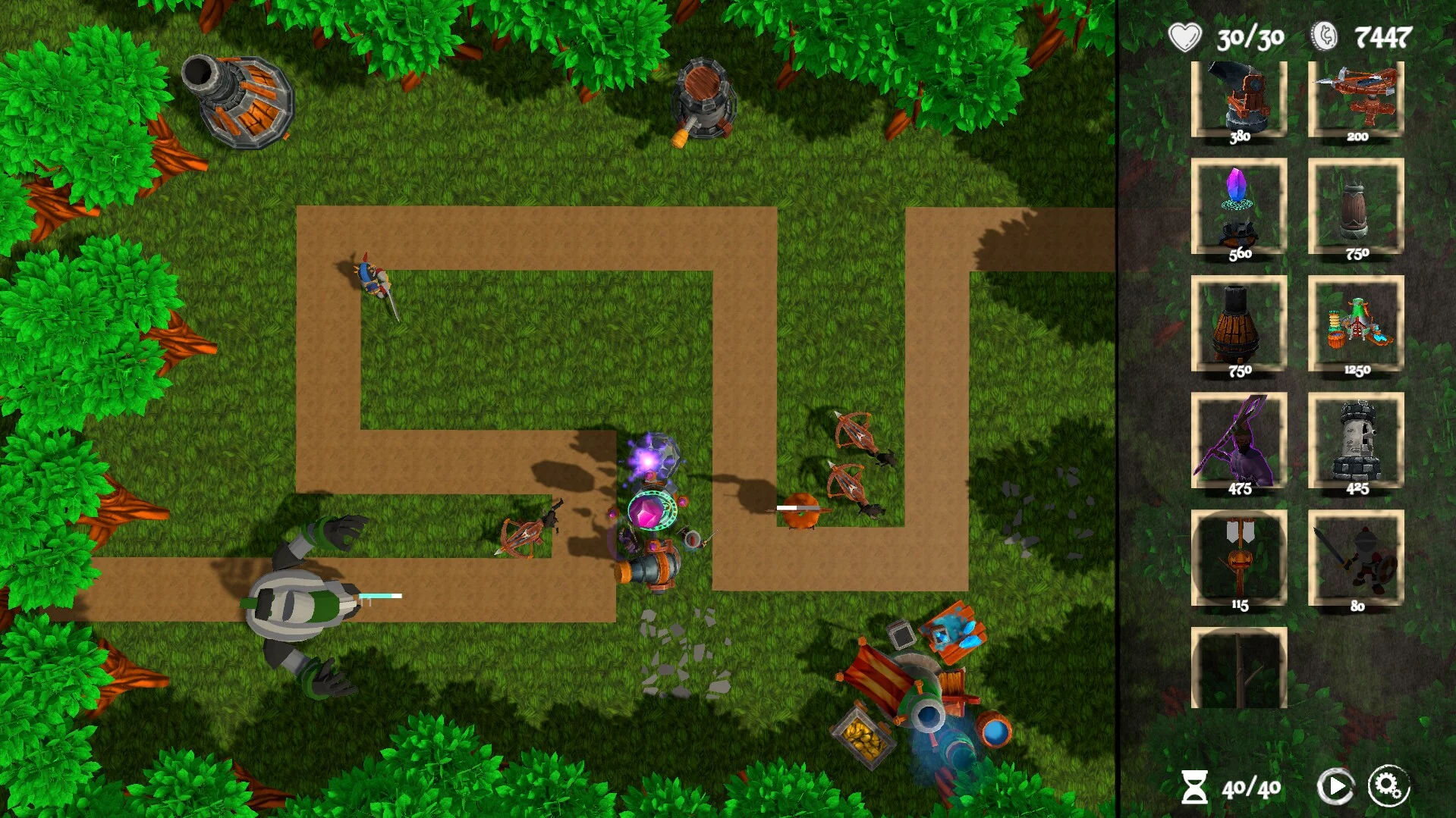 Изображение игры: Defenders of Asteria