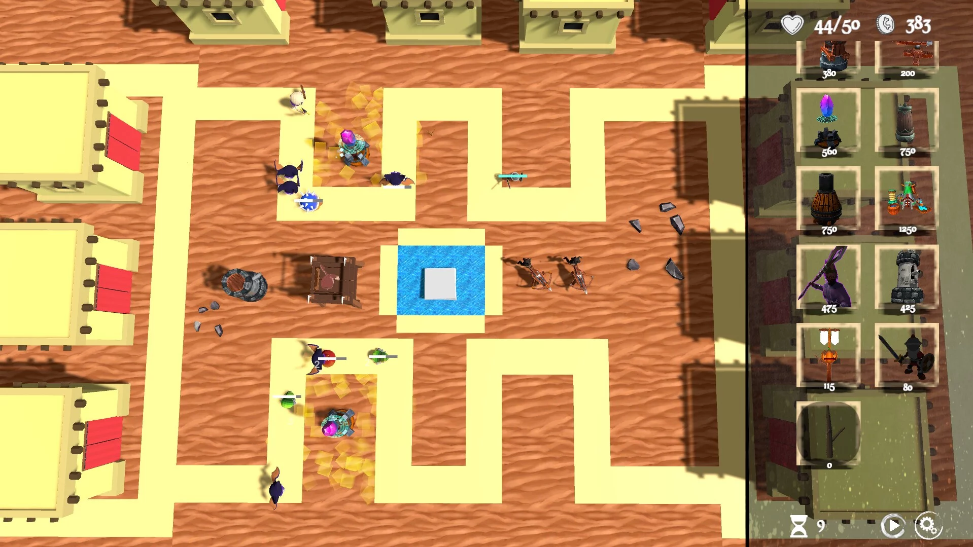 Изображение игры: Defenders of Asteria