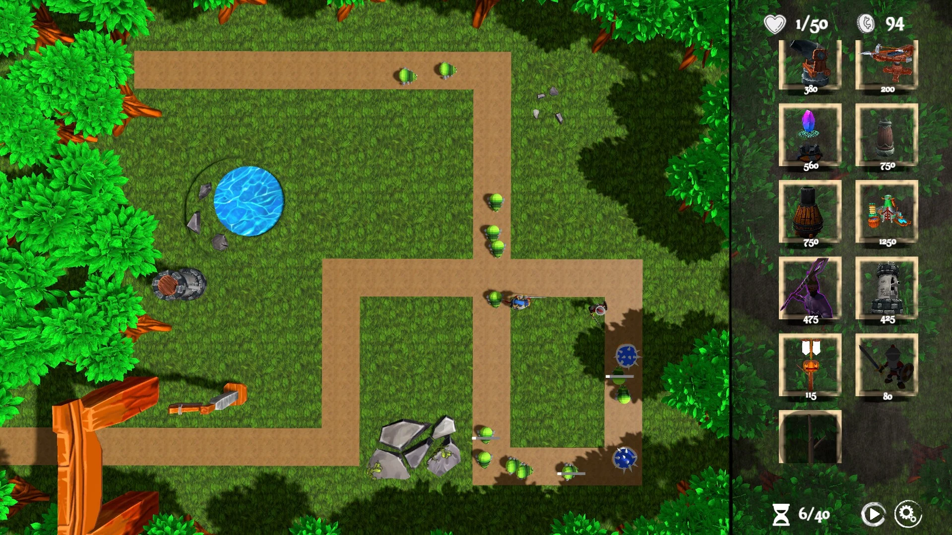Изображение игры: Defenders of Asteria