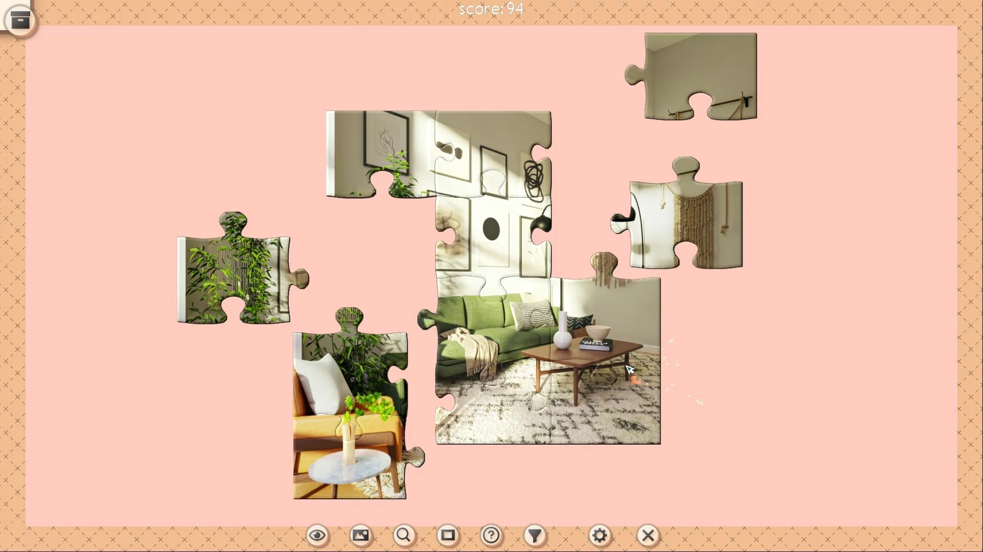 Изображение игры: 1001 Jigsaw. Interior Design