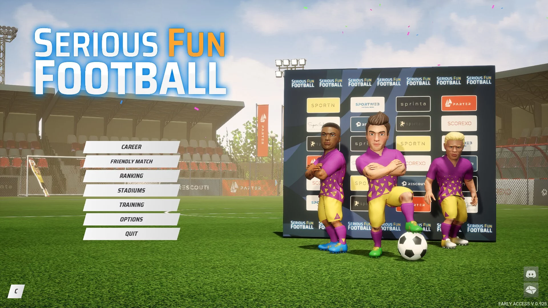 Изображение игры: Serious Fun Football