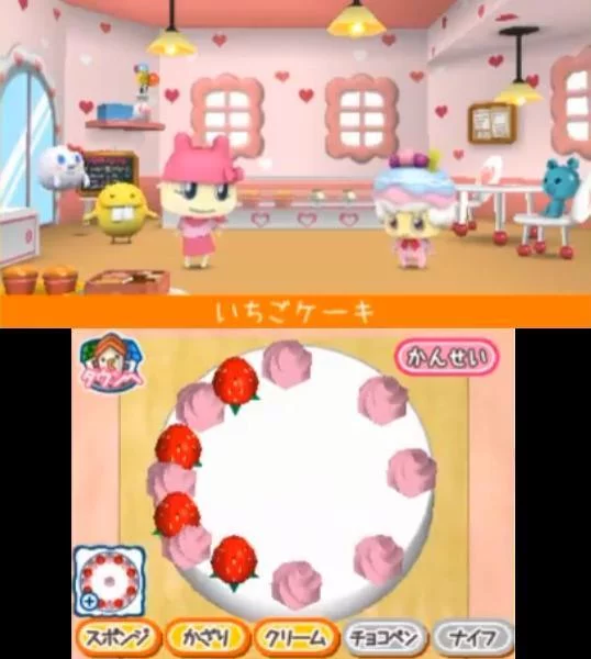 Изображение игры: Cho~ricchi! Tamagotchi no Puchi Puchi Omisecchi