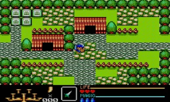 Изображение игры: Golden Axe Warrior
