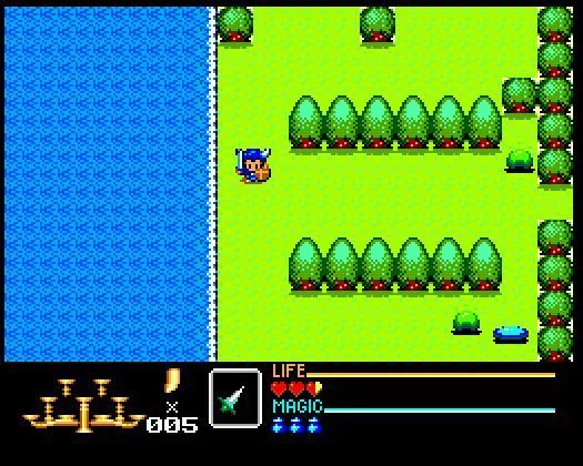 Изображение игры: Golden Axe Warrior