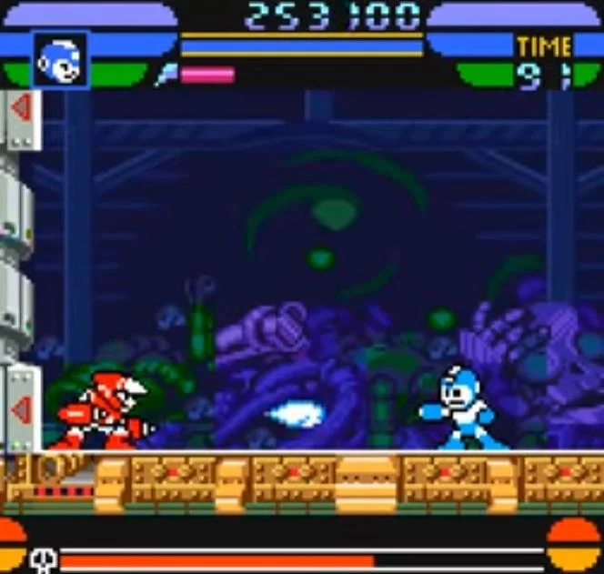 Изображение игры: Rockman Battle & Fighters