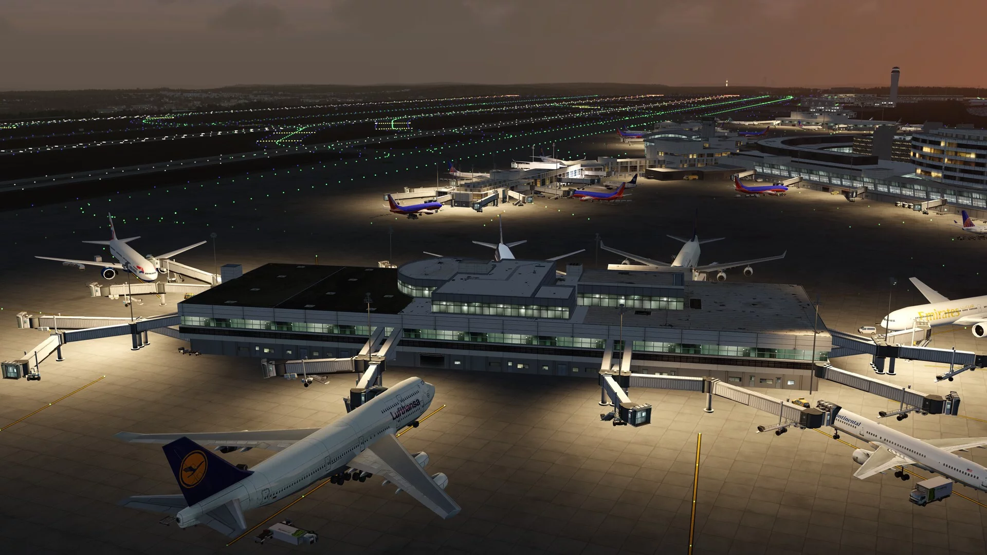 Изображение игры: Aerofly FS 4 Flight Simulator