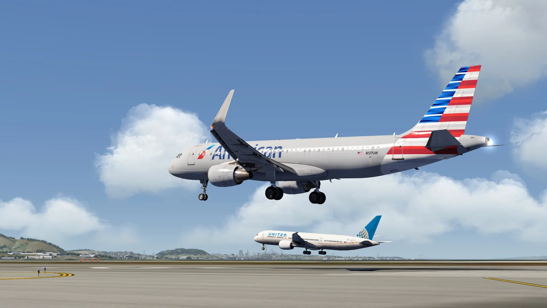 Изображение игры: Aerofly FS 4 Flight Simulator