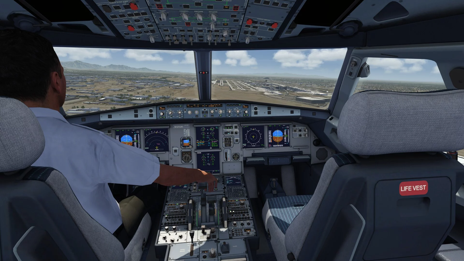 Изображение игры: Aerofly FS 4 Flight Simulator