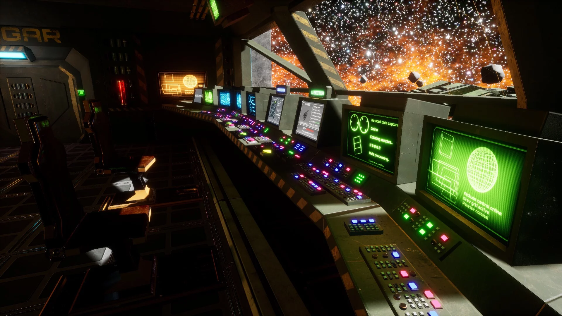 Изображение игры: Deep Space Salvage Crew VR