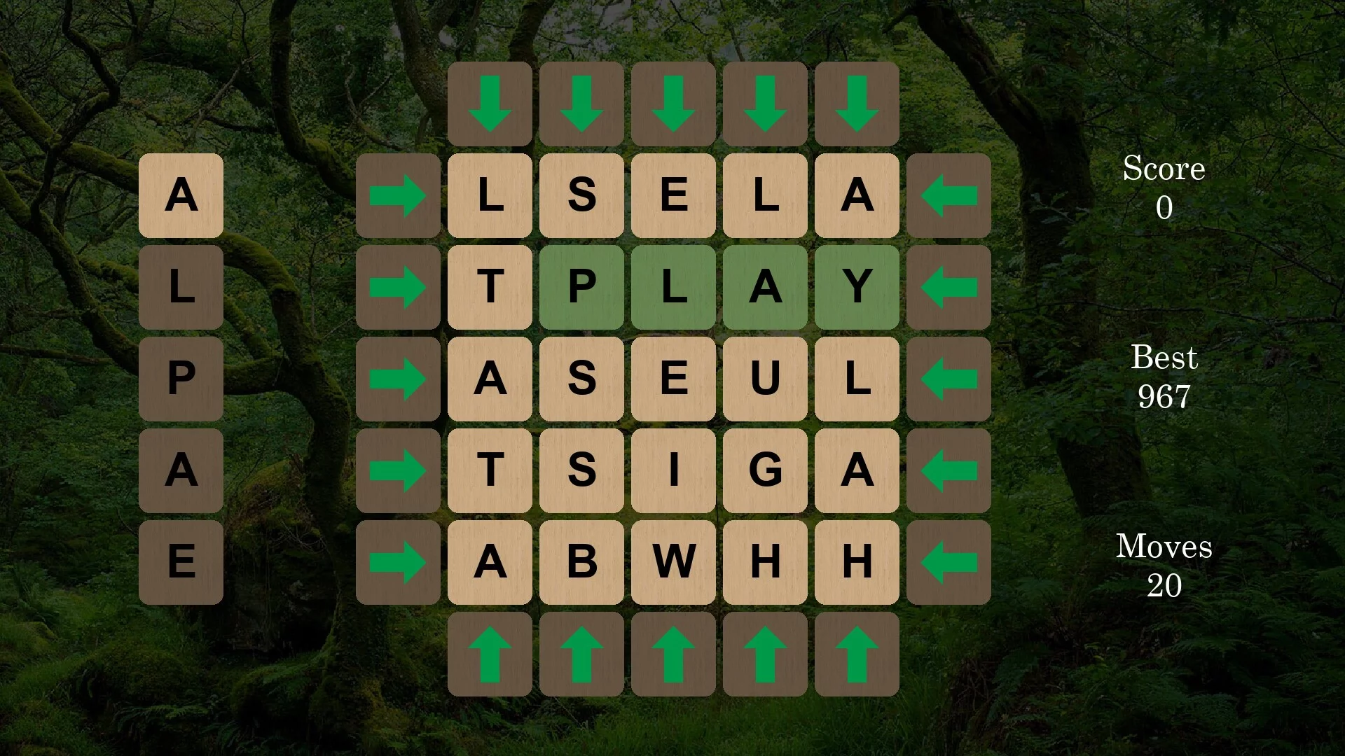 Изображение игры: Grid Words