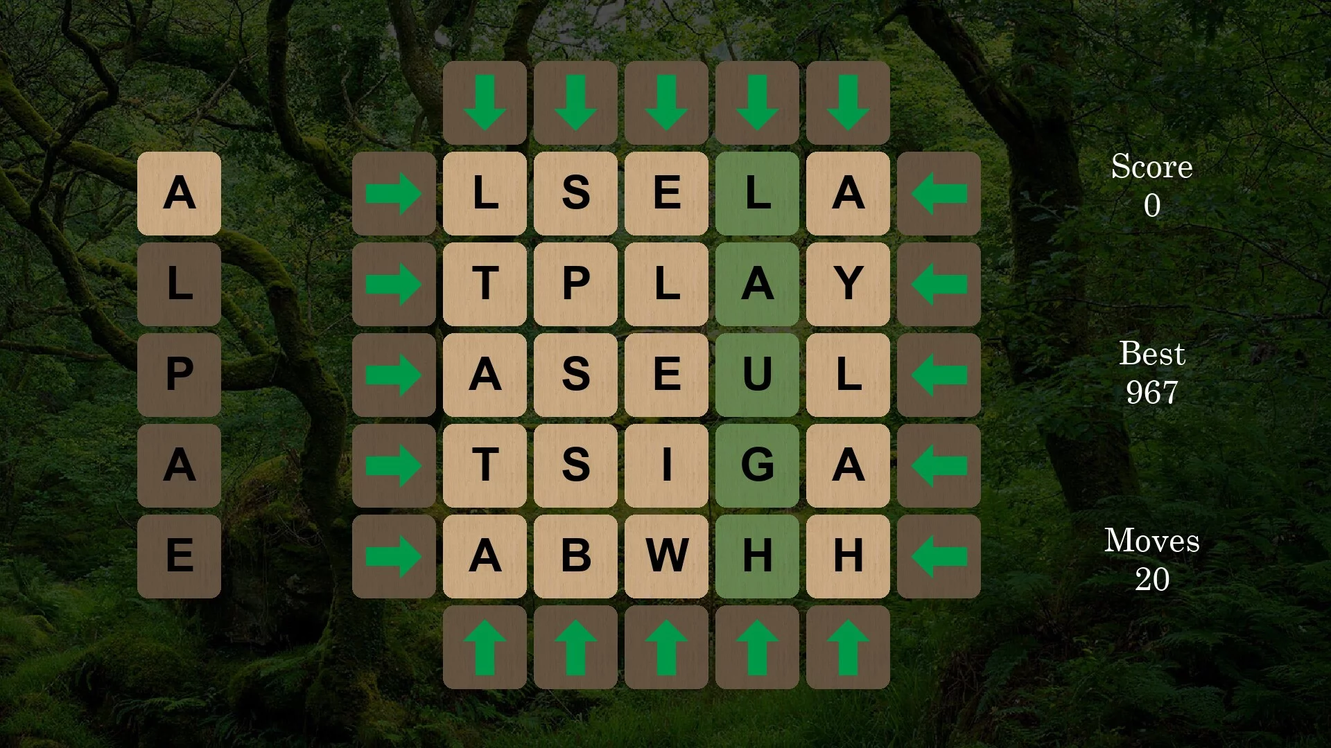 Изображение игры: Grid Words