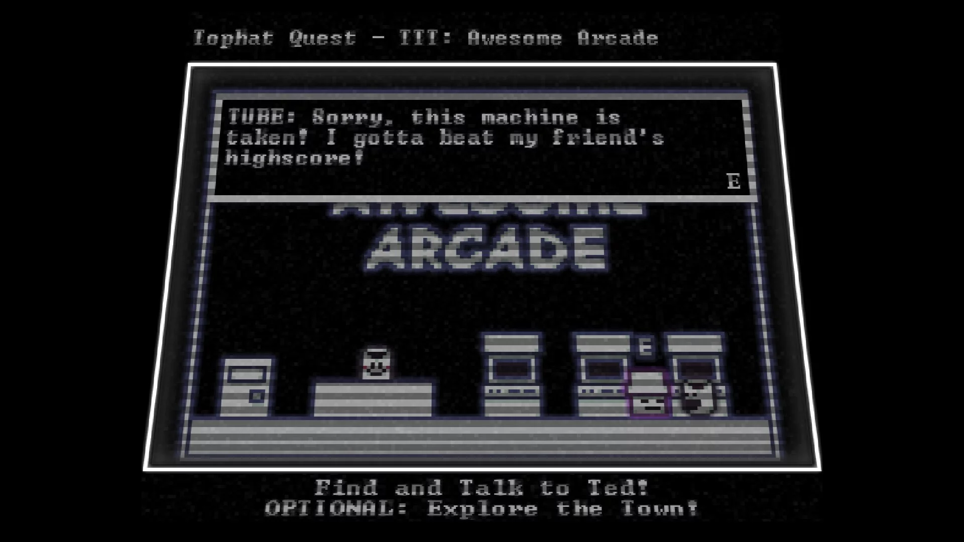 Изображение игры: Tophat Quest