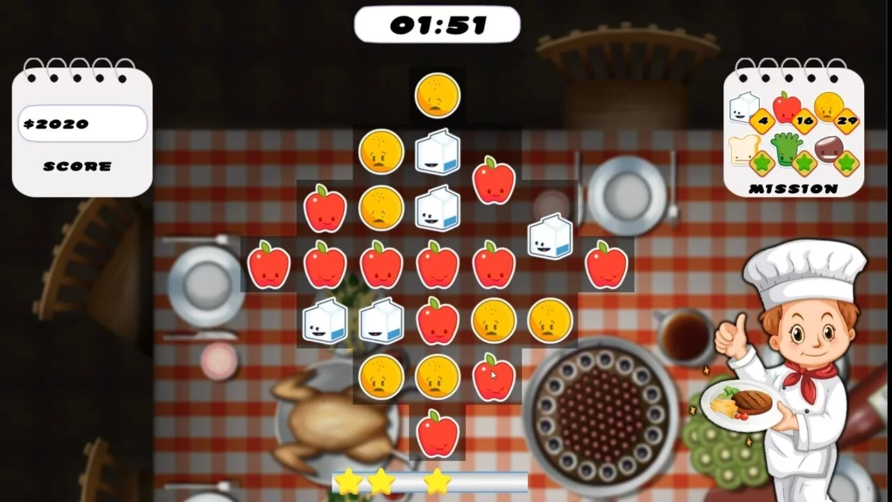 Изображение игры: Cutie Tutti Frutti