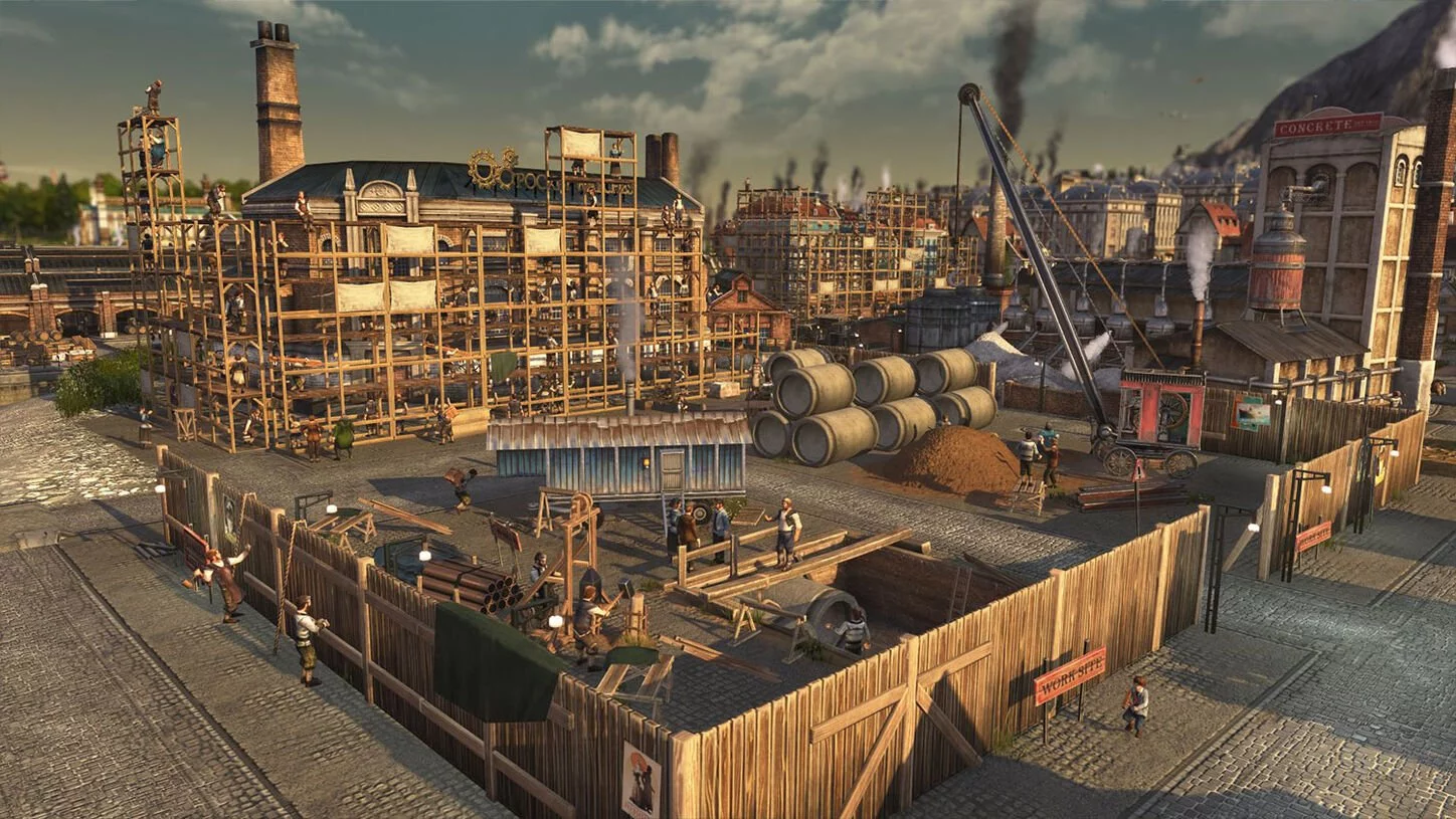 Изображение игры: Anno 1800 - Industrial Zone Pack