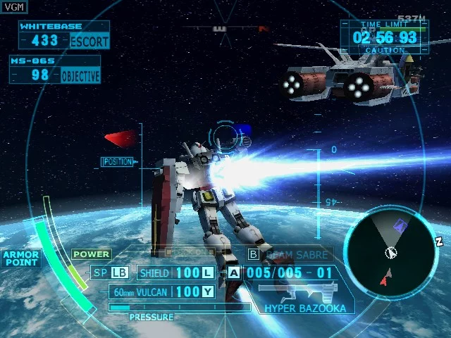 Изображение игры: Kidou Senshi Gundam: Senshitachi no Kiseki