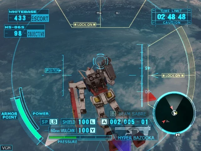Изображение игры: Kidou Senshi Gundam: Senshitachi no Kiseki