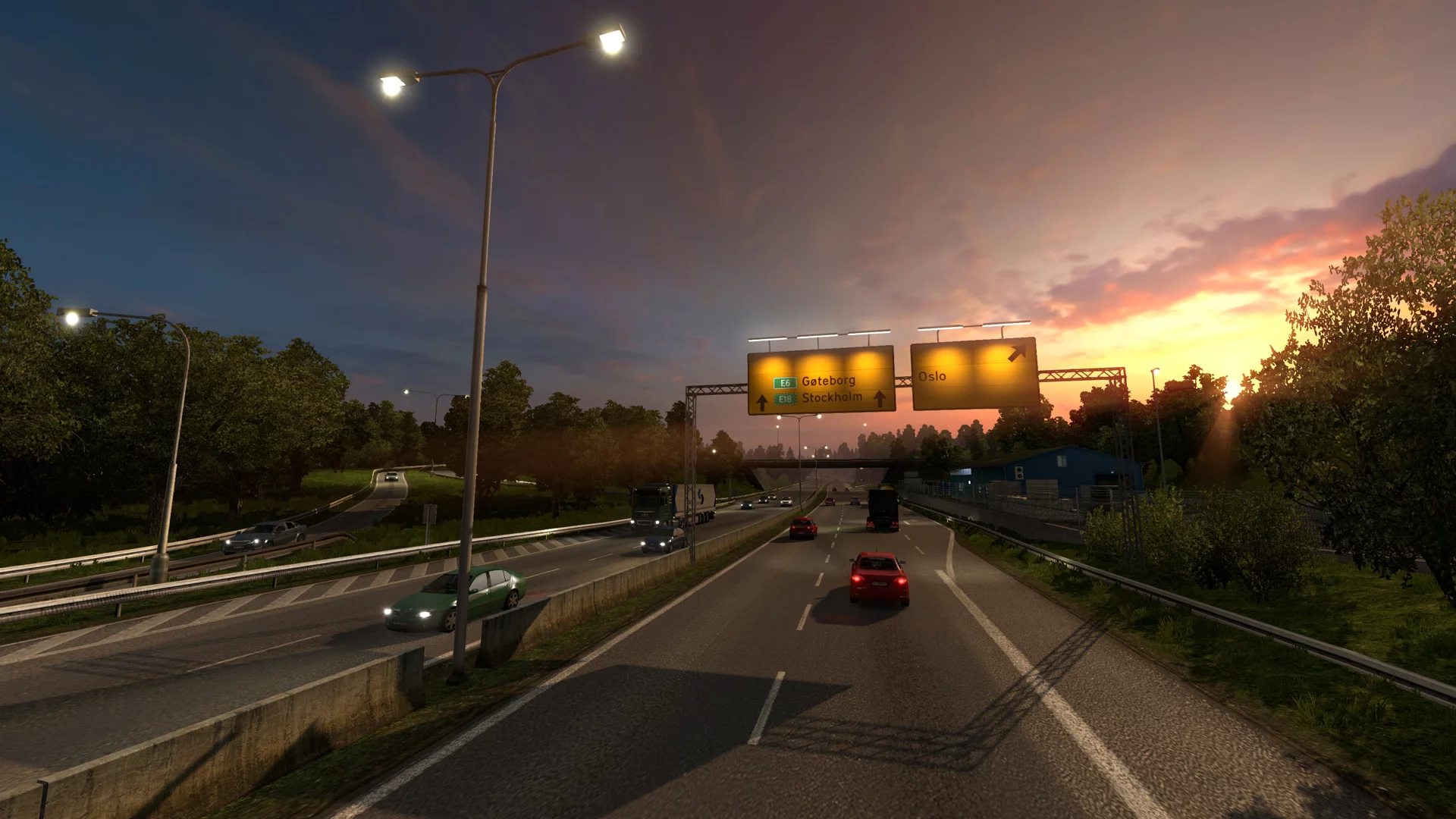 Изображение игры: Euro Truck Simulator 2 - Scandinavia