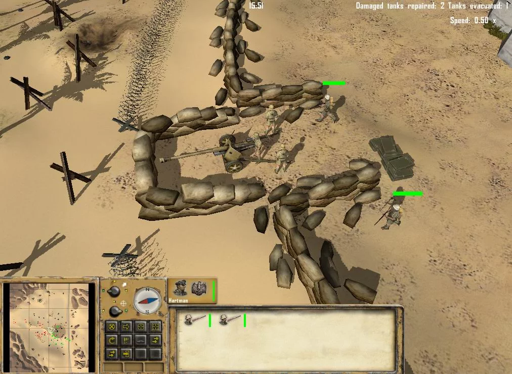 Изображение игры: Desert Rats vs. Afrika Korps